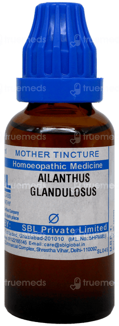 Sbl Ailanthus Glandulosus Q Mother Tincture 30ml